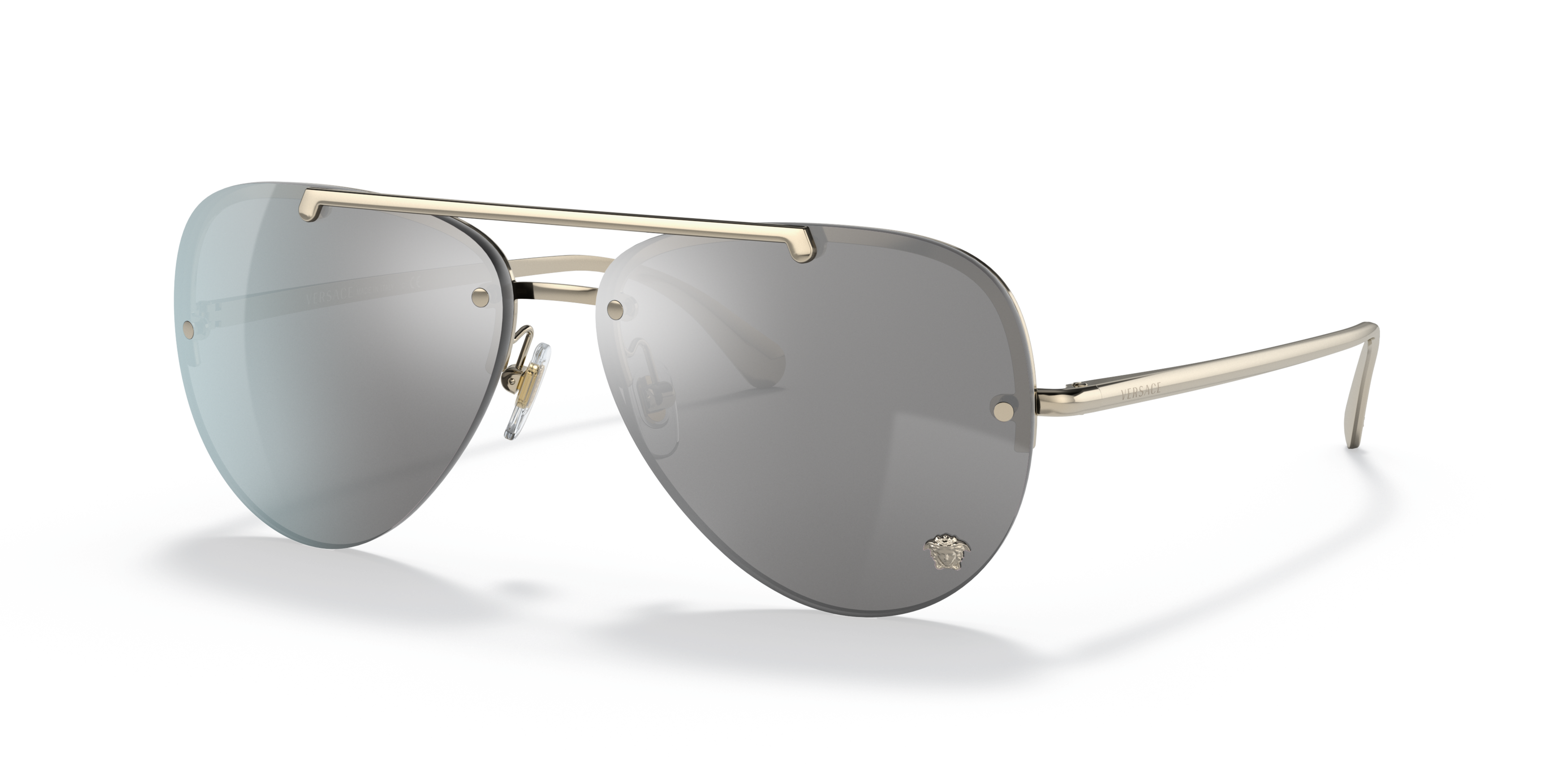 VE2231 Gold/Light Grey Mirror Silver L