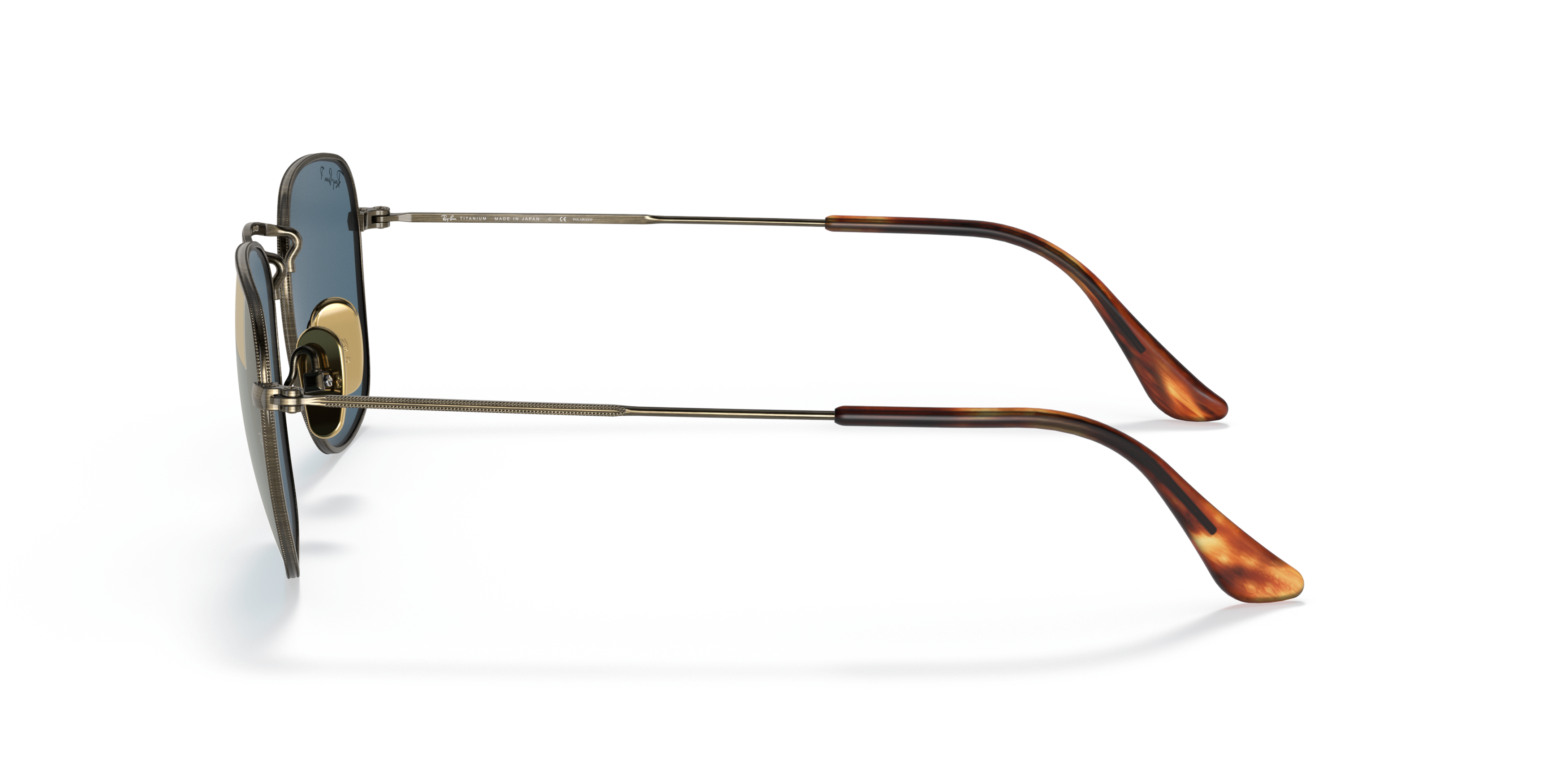 RB8157 Ray-Ban FRANK TITANIUM Black/Blue M