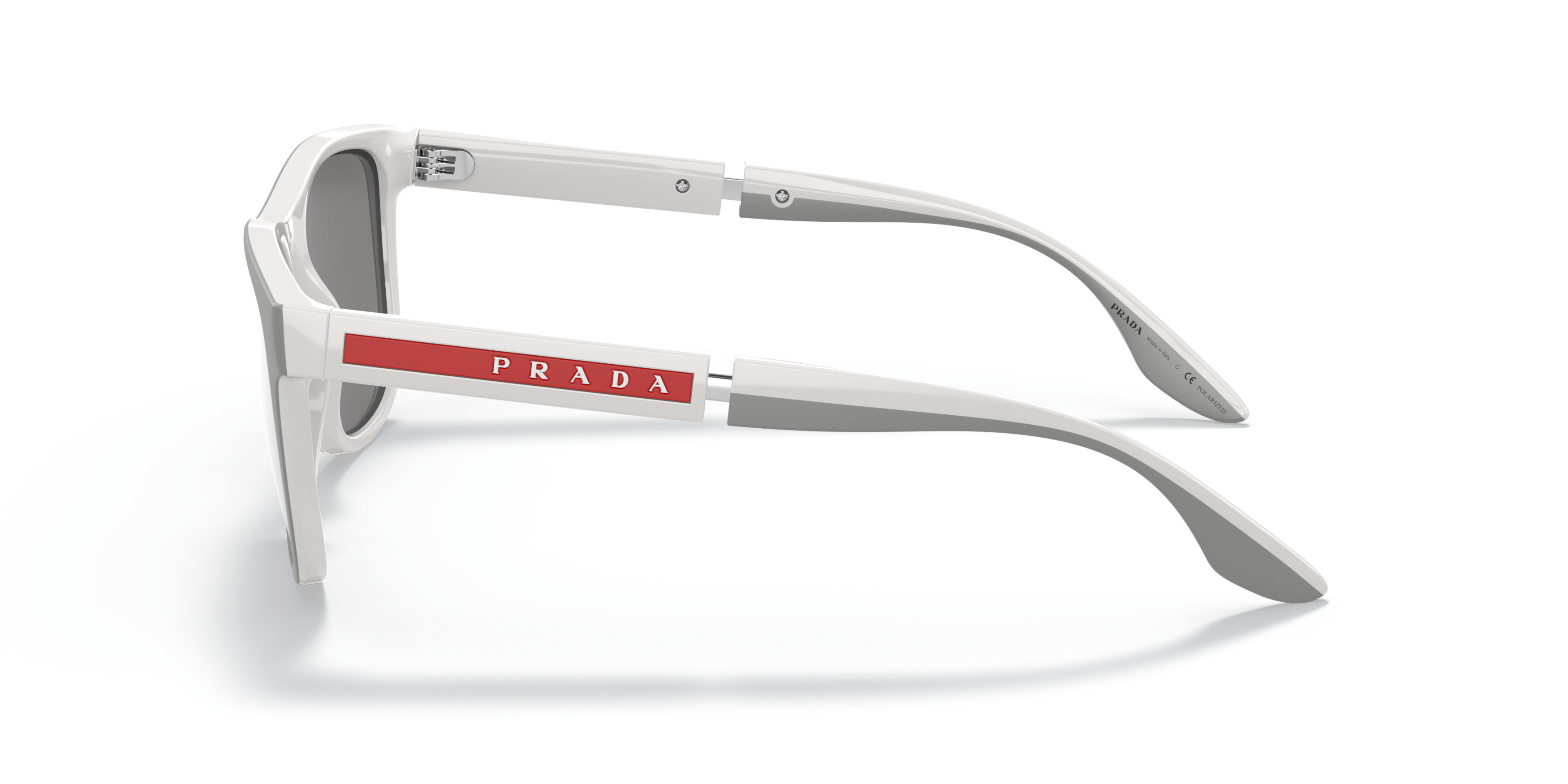 PS 04XS White/Polar Grey Mirror Silver/Polarized M