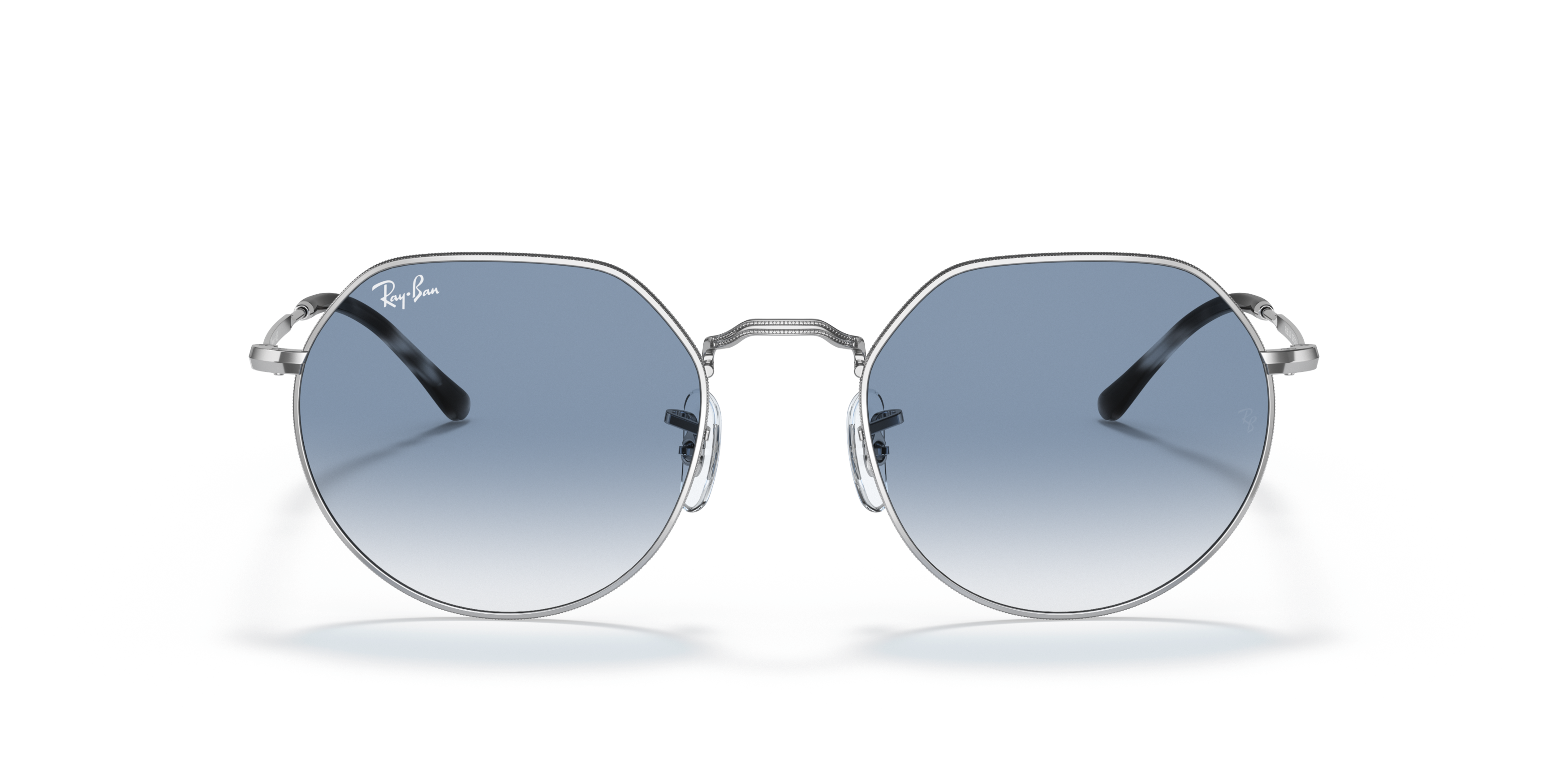 RB3565 Silver/Light Blue Gradient STD