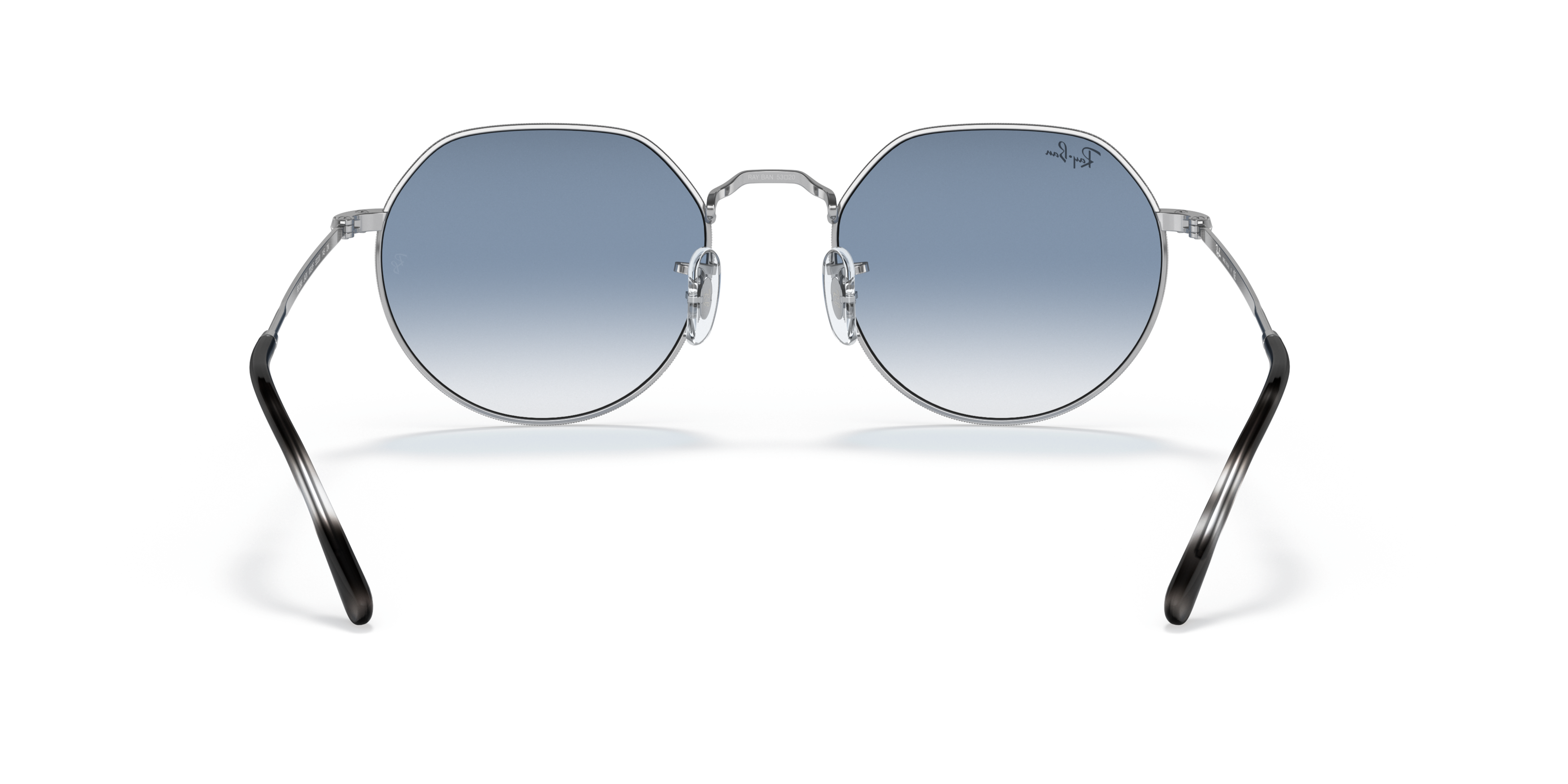 RB3565 Silver/Light Blue Gradient STD