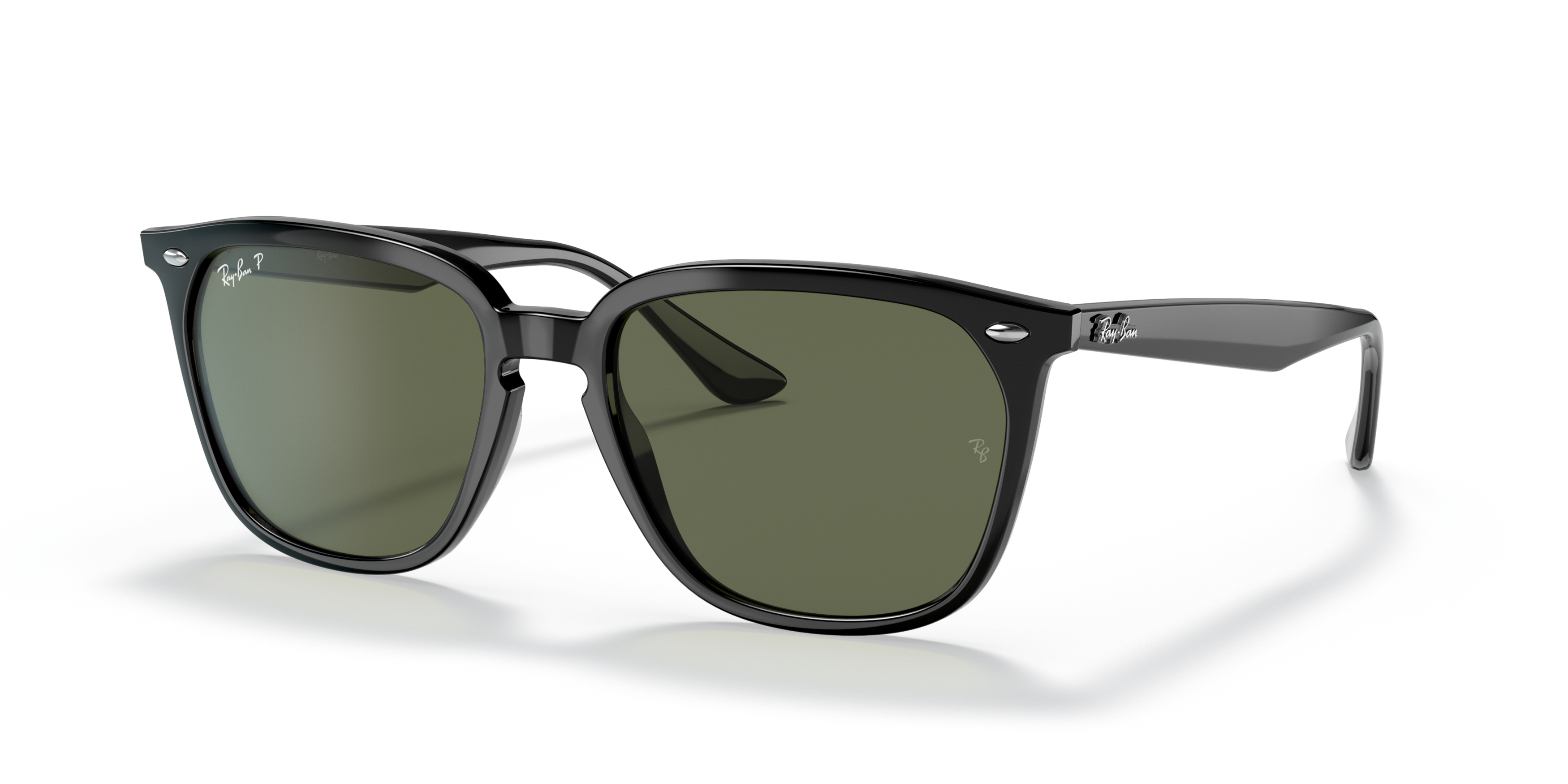 RB4362 Black/Dark Green Polar/Polarized STD