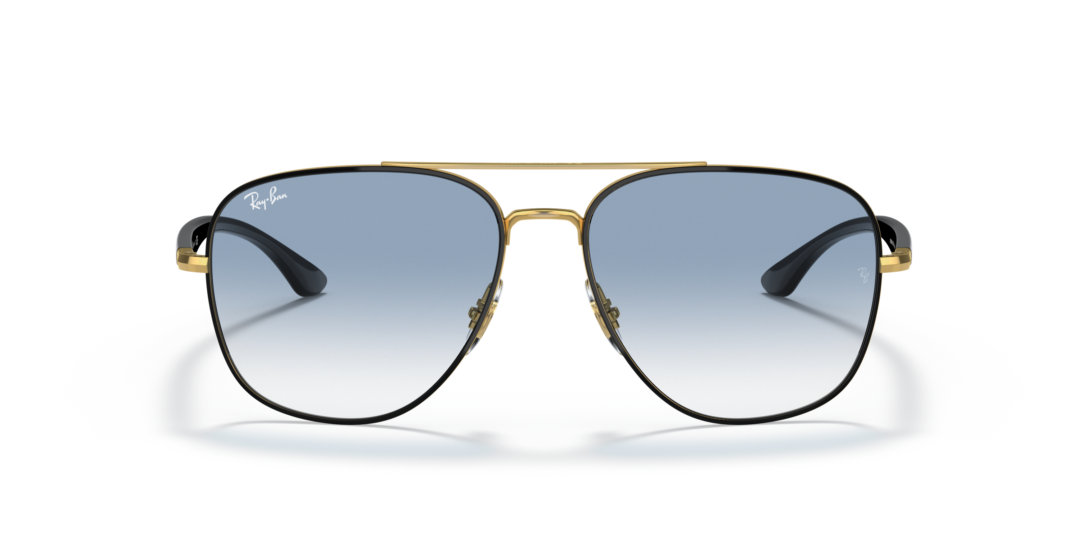 RB3683 Black/Light Blue Gradient STD