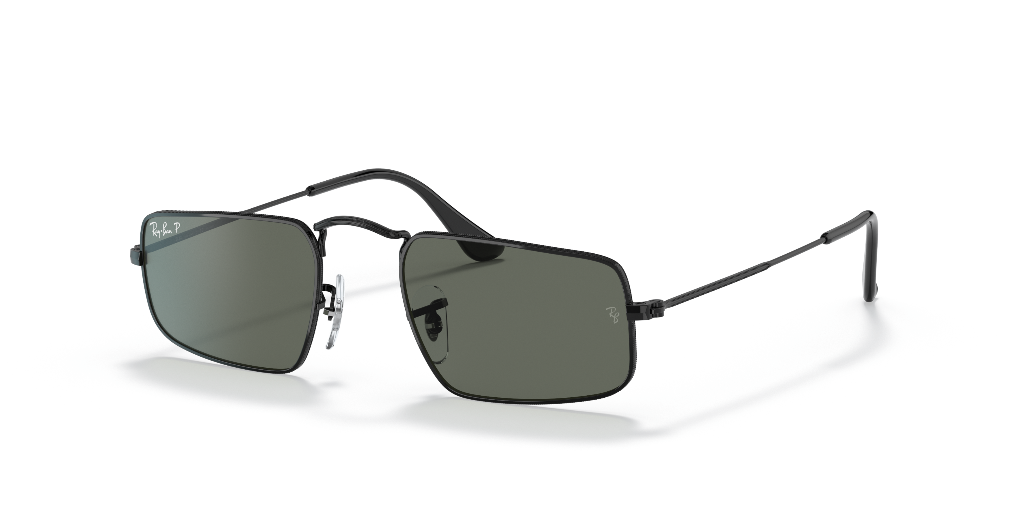 RB3957 Black/Polarized Green Classic G-15/Polarized STD