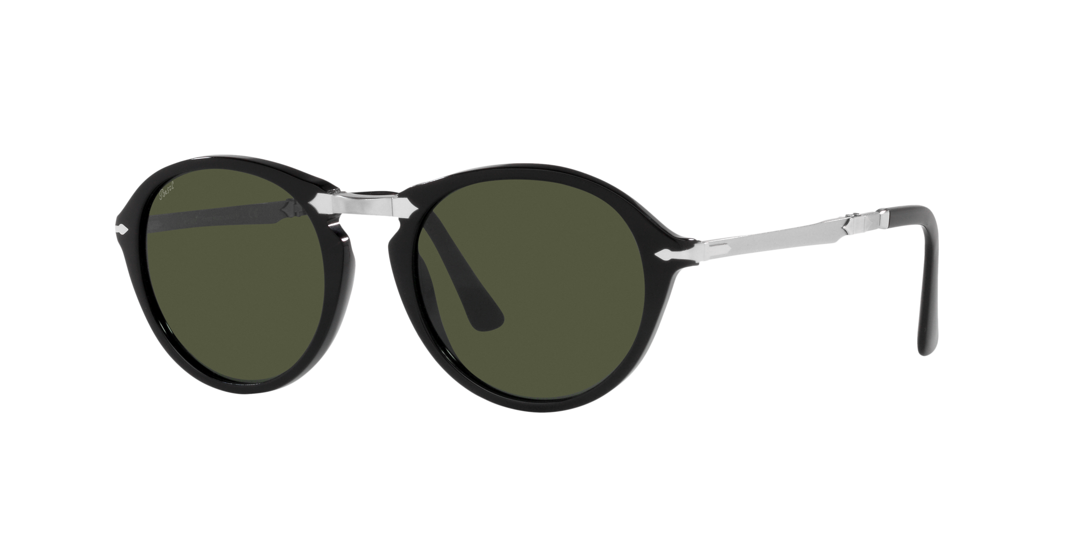 PO3274S Silver/Green/Polarized