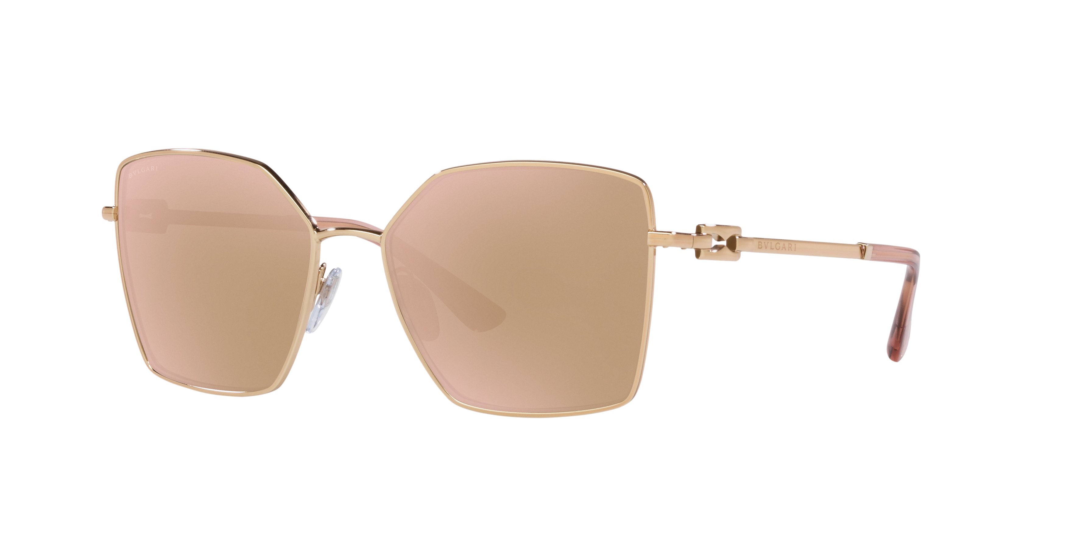 BV6175 Pink/Clear Mirror Real Rose Gold/Polarized