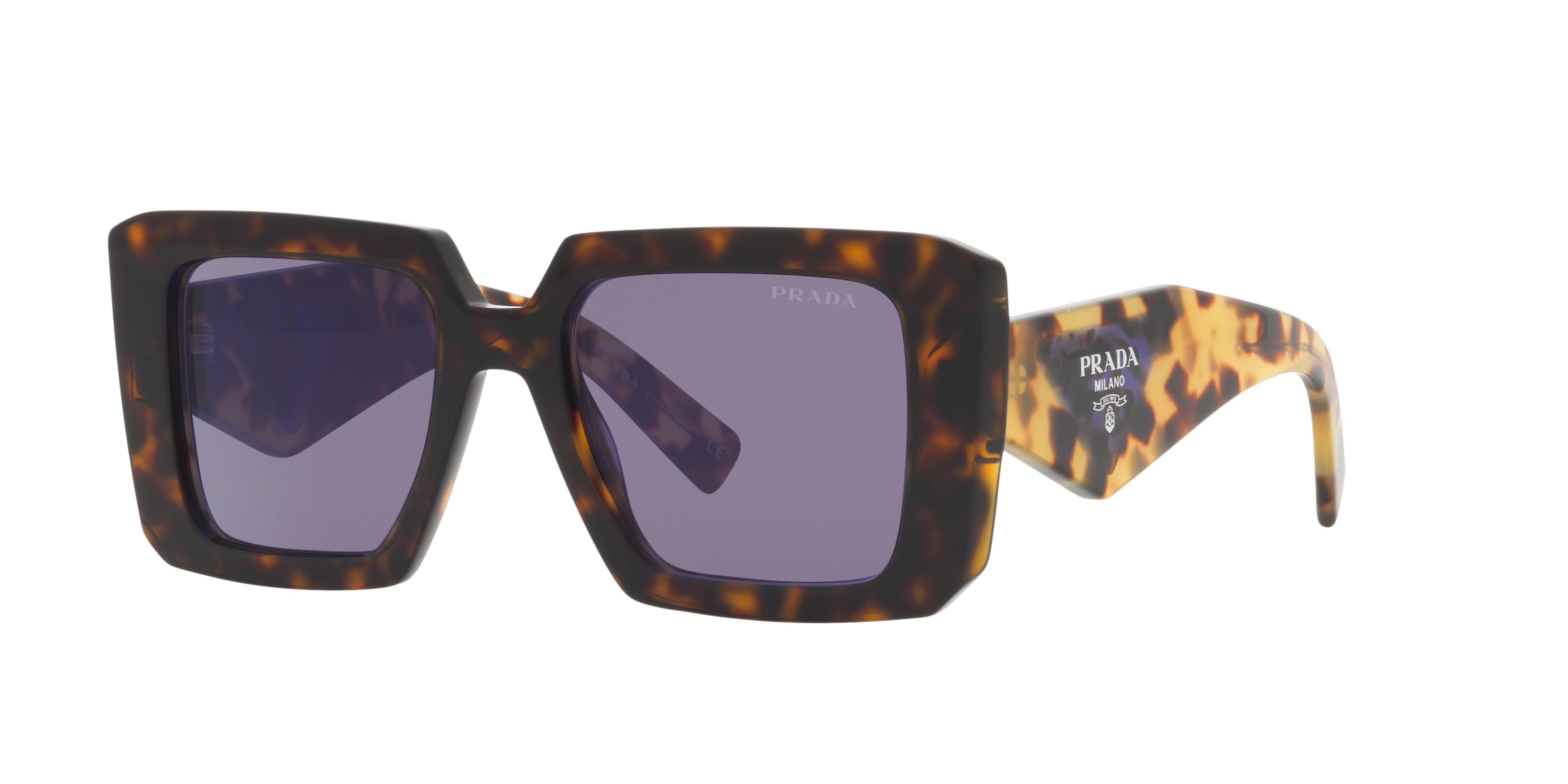 PR 23YS Tortoise/Violet Mirror Internal Silver