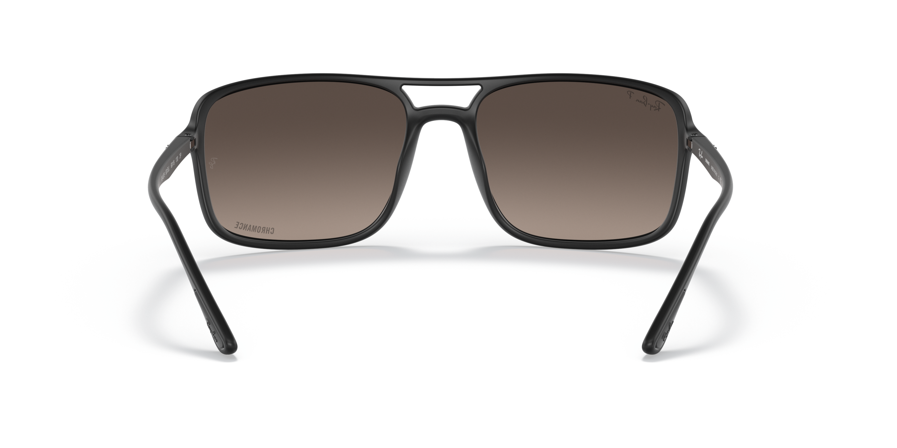 RB4375 Black/Polar Grey Mirror Grey Gradient/Polarized