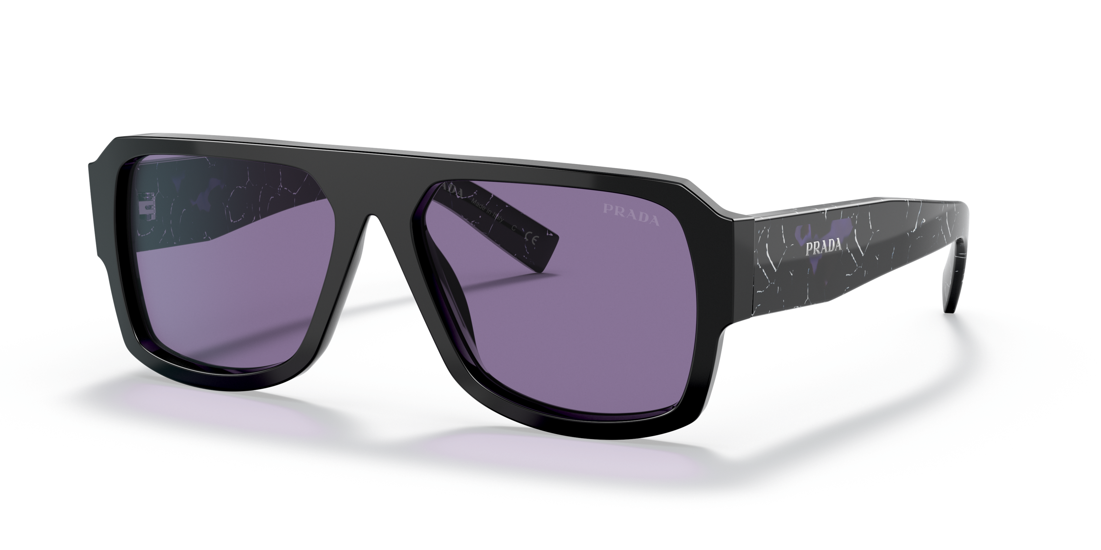 PR 22YS Brown/Violet Mirror Internal Silver