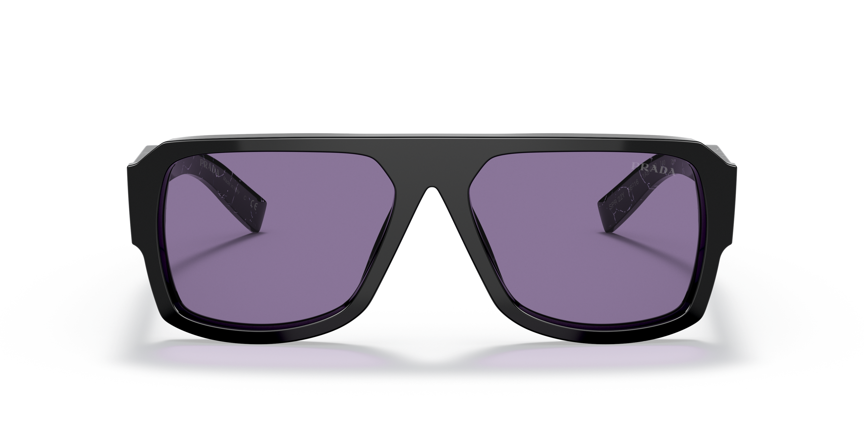 PR 22YS Brown/Violet Mirror Internal Silver