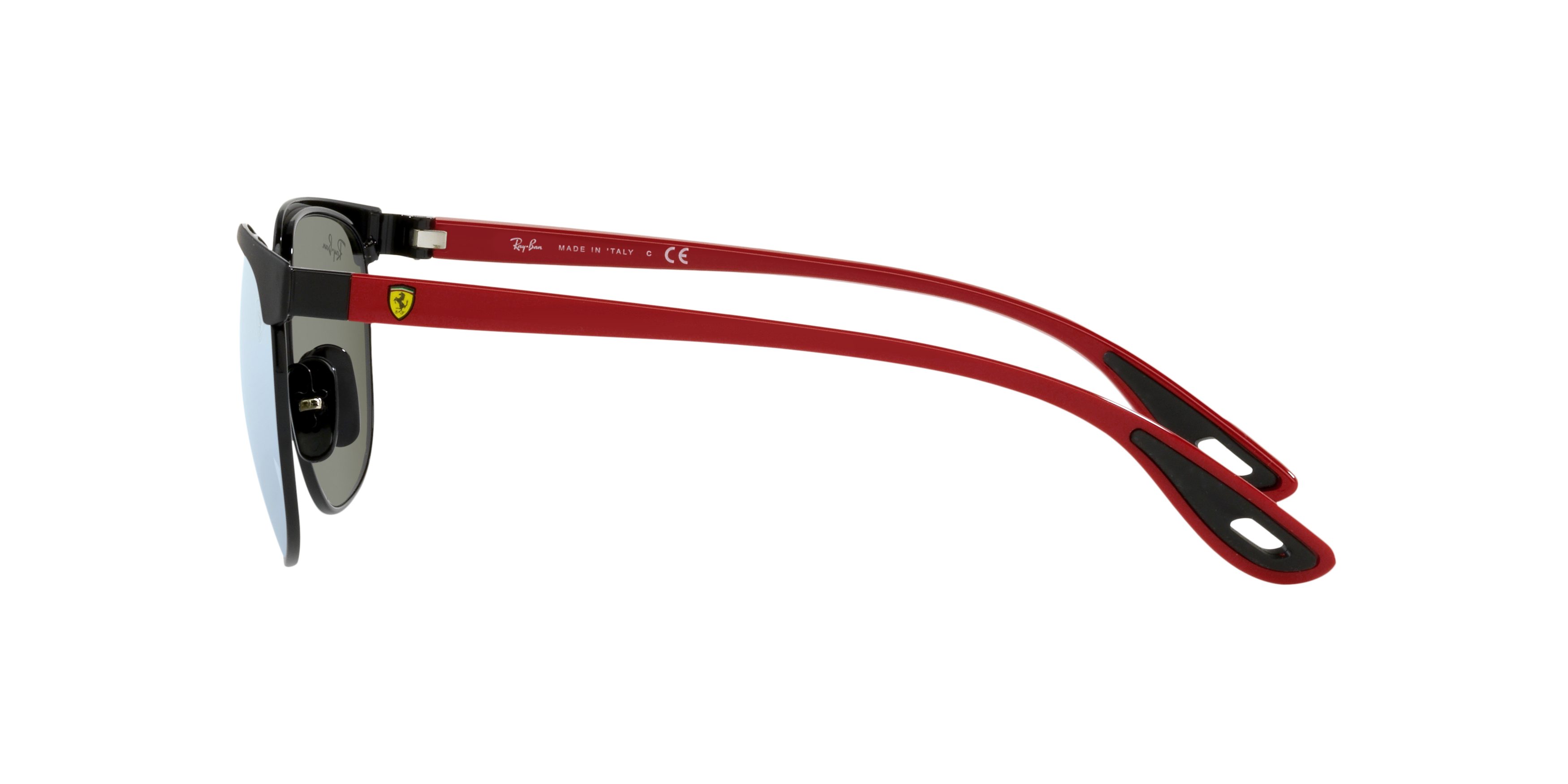 RB3698M Red/Light Green Mirror Silver