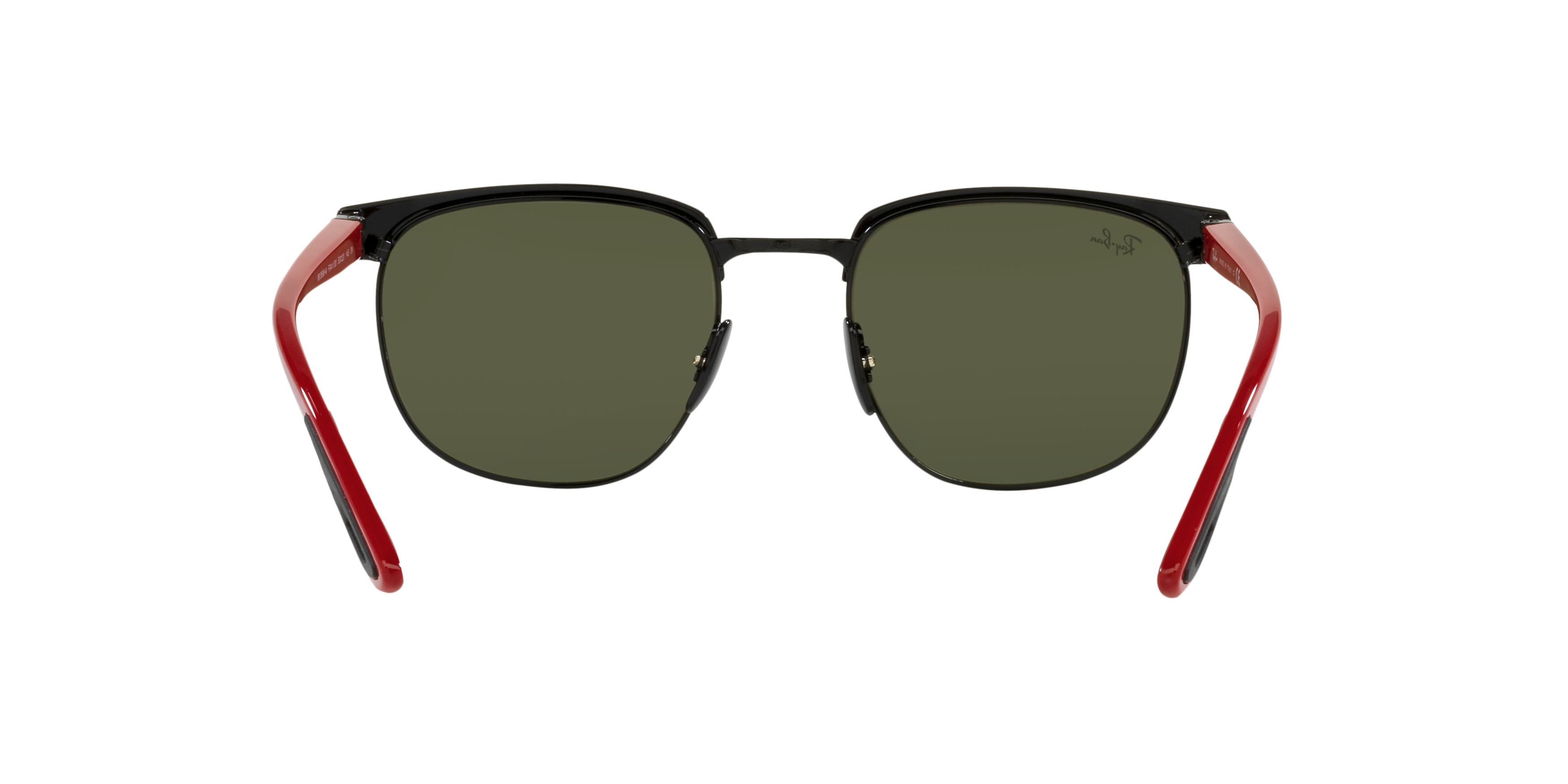 RB3698M Red/Light Green Mirror Silver