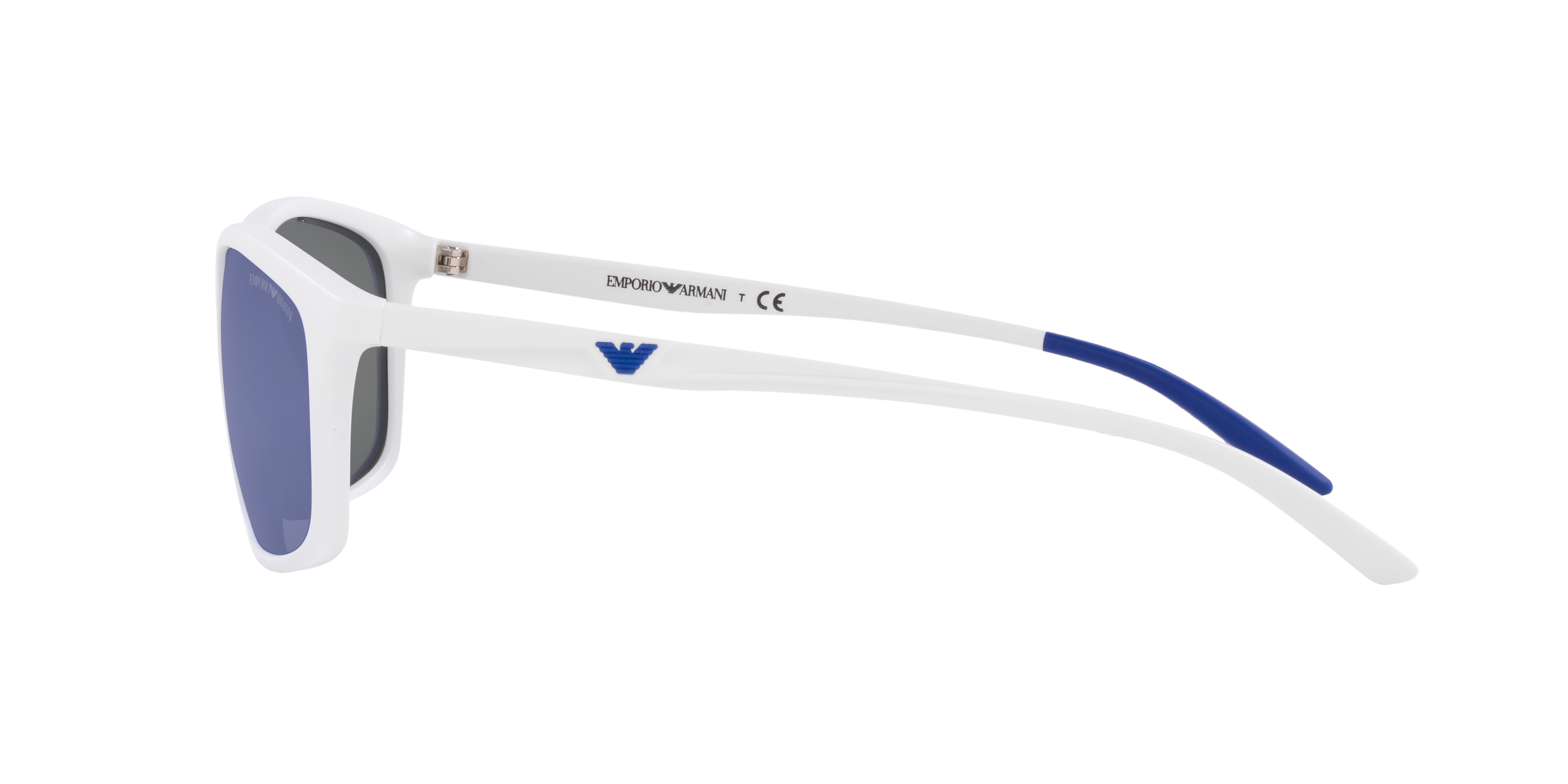 EA4179 White/Blue Mirror Blue/Polarized