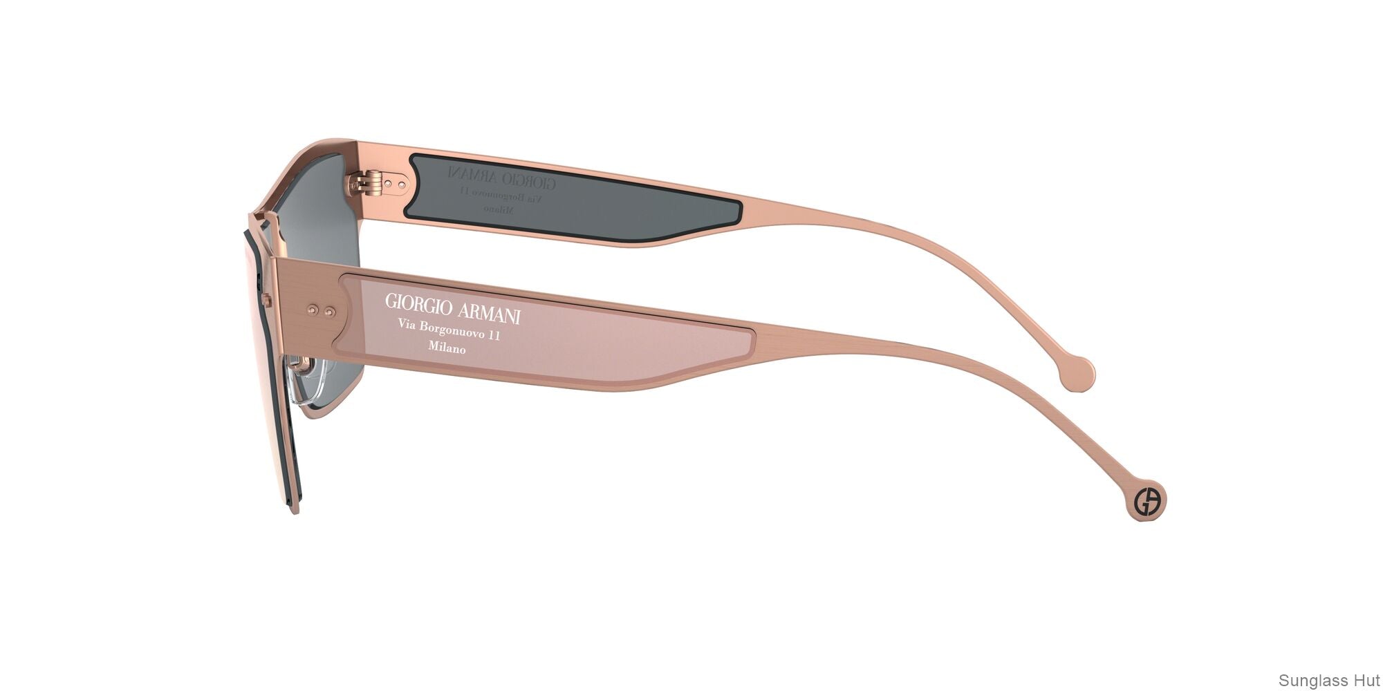 AR6088 Copper/Grey Mirror Rose Gold L