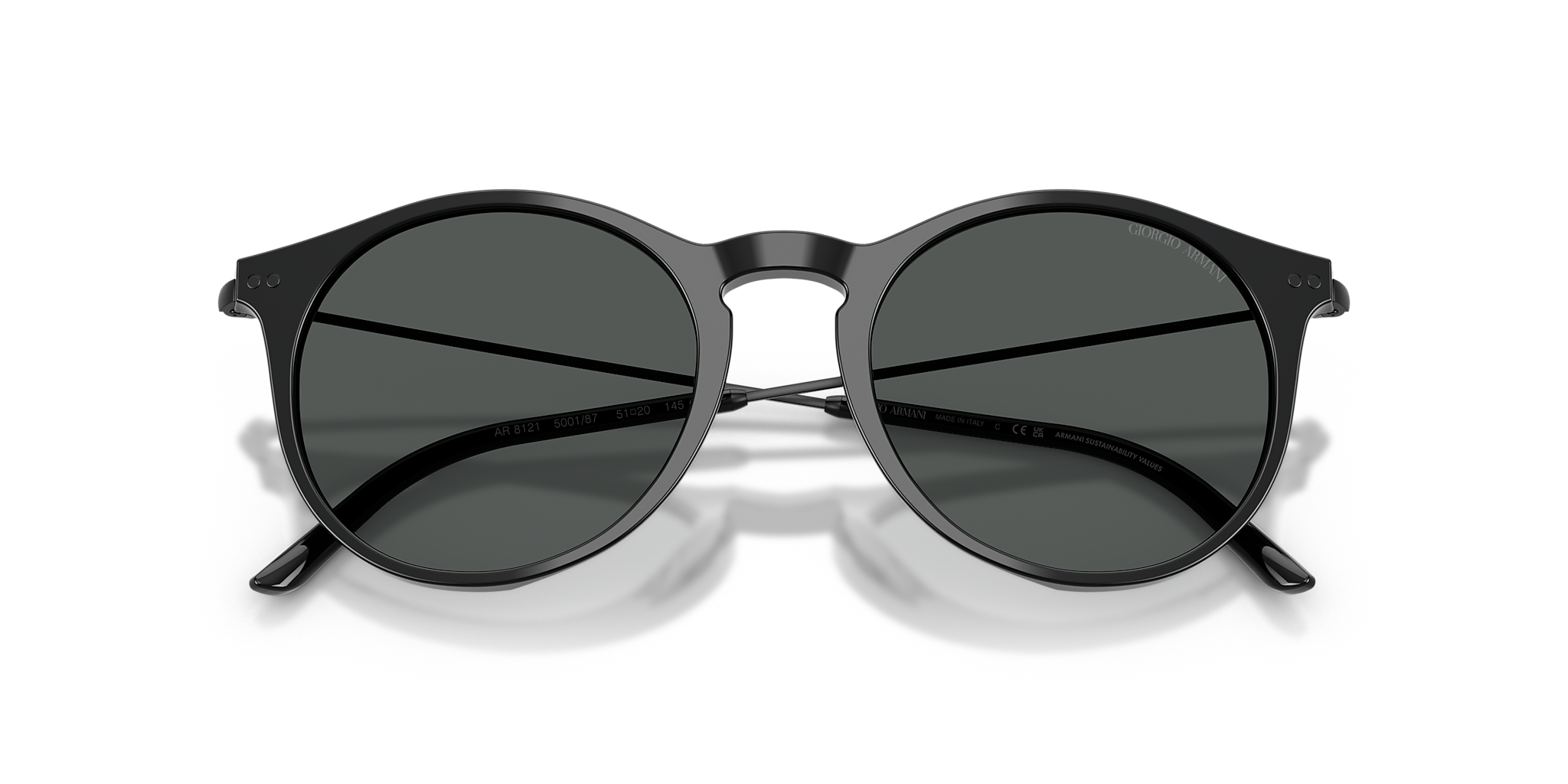 AR8121 Giorgio Armani Black/Grey XL