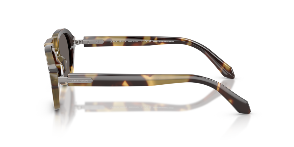 AR8244 Giorgio Armani Brown Yellow/Dark Grey