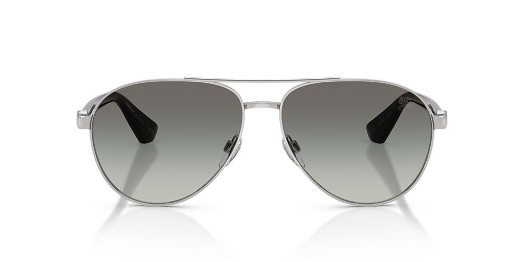 BE3167 Burberry Gunmetal/Polar Dark Grey S