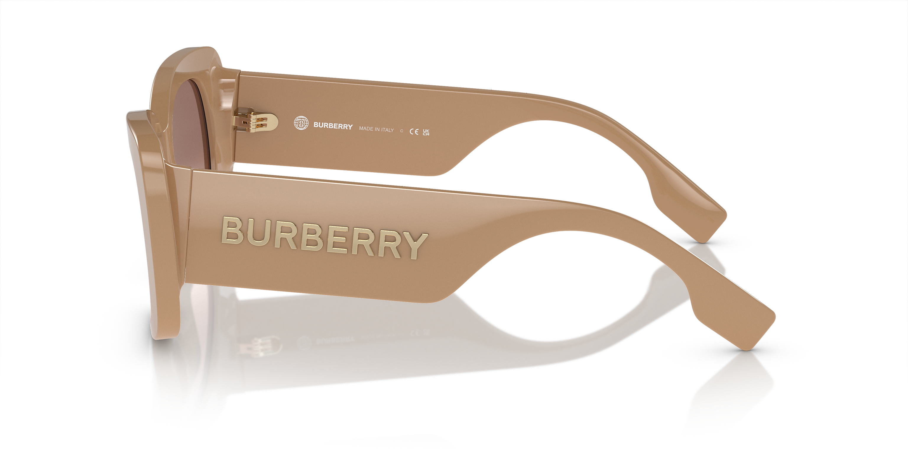 BE4410 Beige/Pink Gradient Dark Brown S