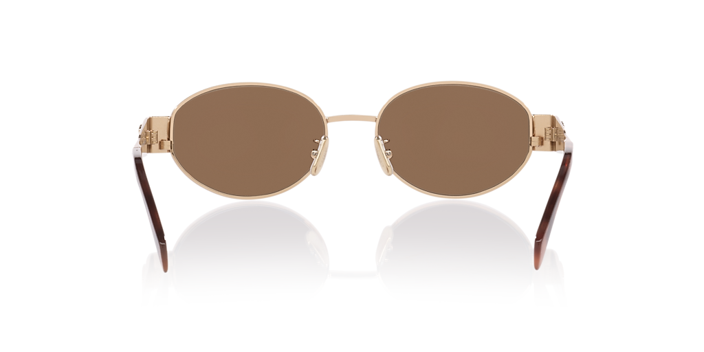 CL40235U Celine Gold/Brown S