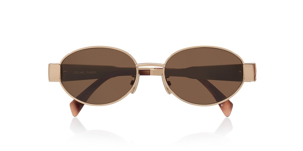 CL40235U Celine Gold/Brown S