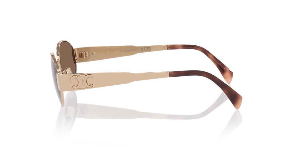 CL40235U Celine Gold/Brown S