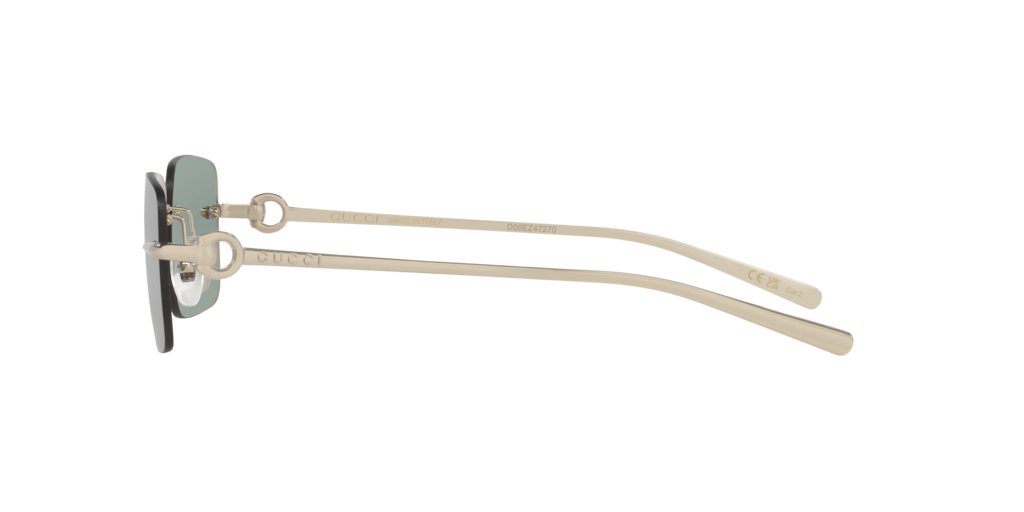 GG1703S-002 Gucci Silver/Silver XL