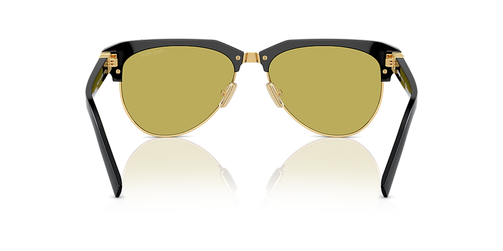 MU 09ZS Miu Miu Black/Green L