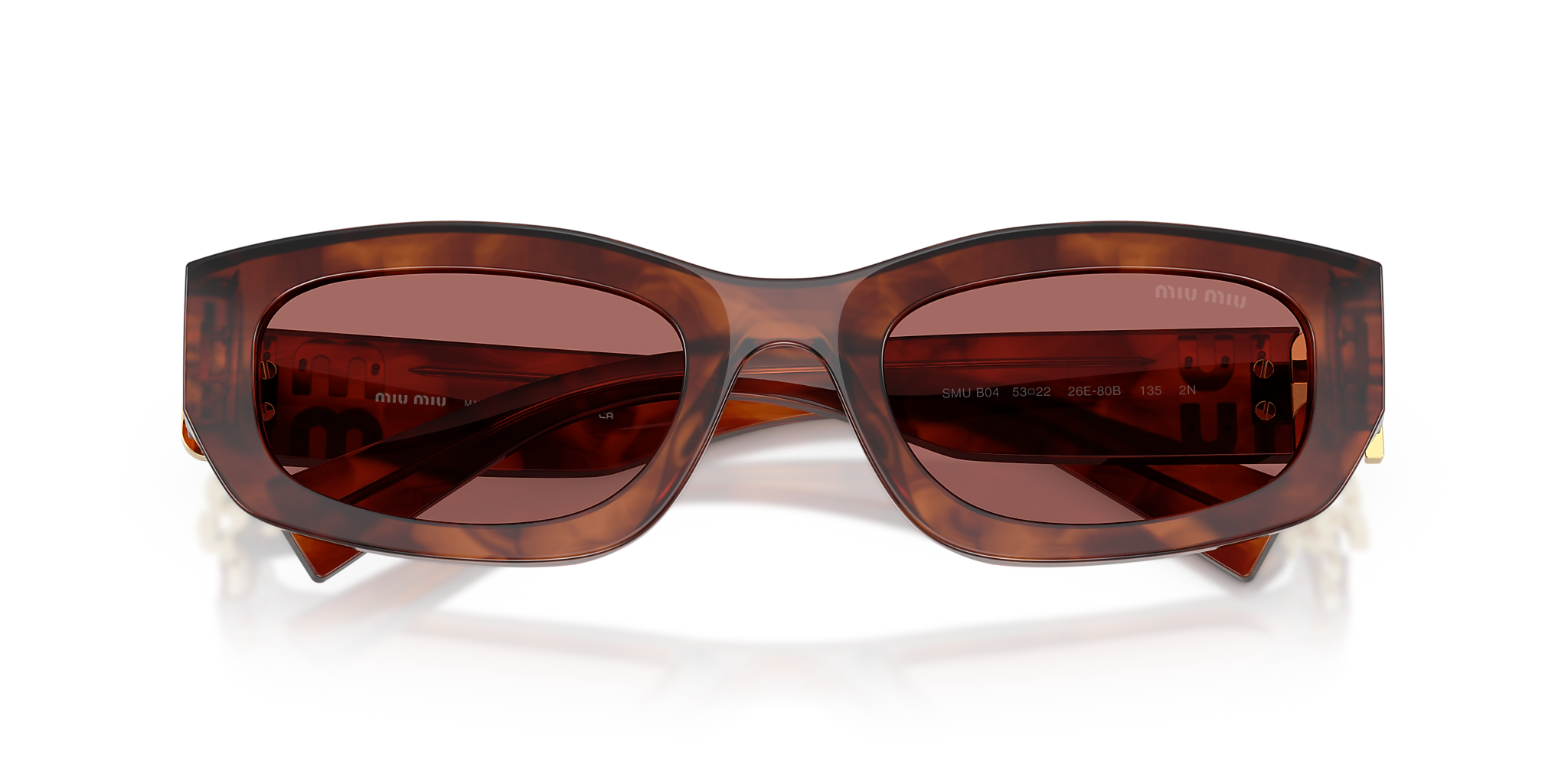 MU B04S Miu Miu Brown/Violet L