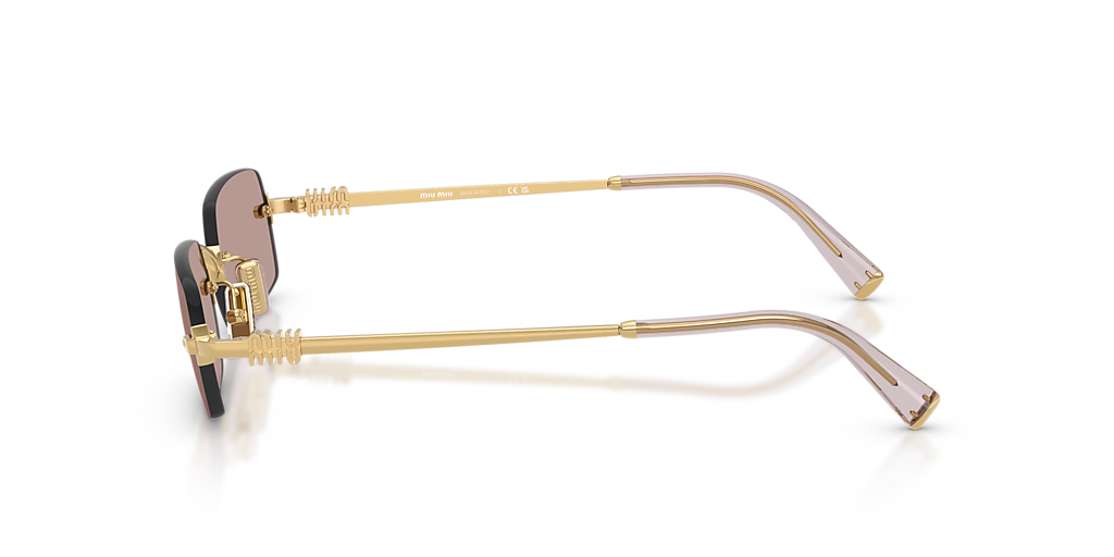 MU B50S Miu Miu Gold/Light Purple Brown