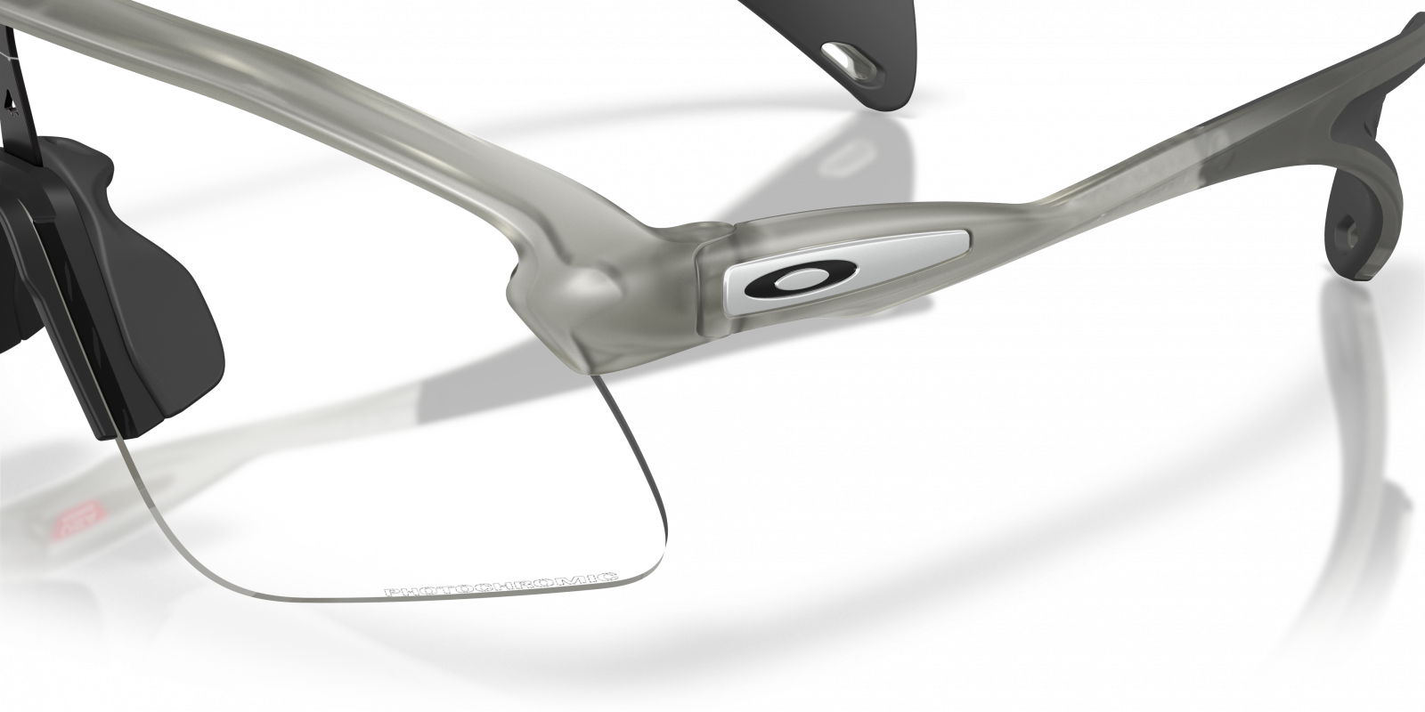 OO9518 Oakley Matte Grey/Black-Clear