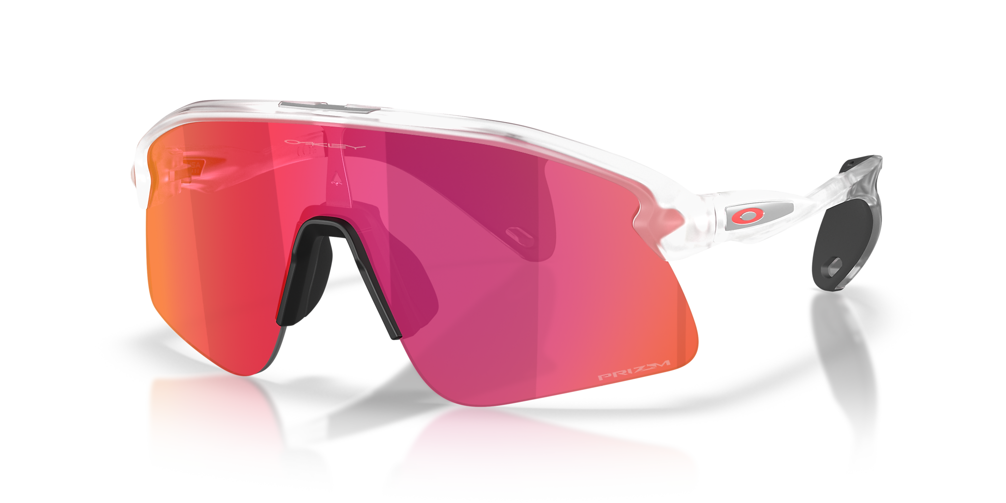 OO9518 Oakley Stunt Devil S Matte Clear/Prizm Field M