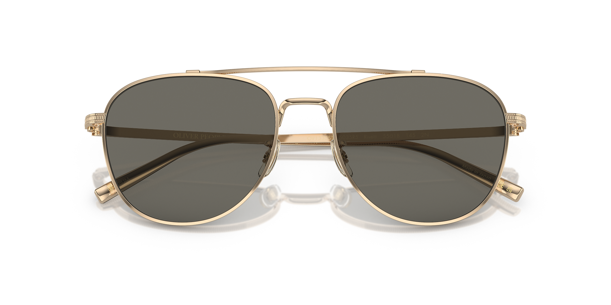 OV1335ST Oliver Peoples Gold/Grey XL