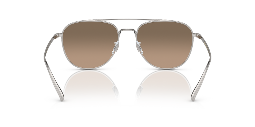 OV1335ST Rivetti Oliver Peoples Silver/Brown XL