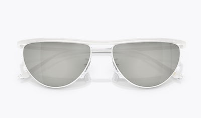 OV1342S Oliver Peoples White/Silver L