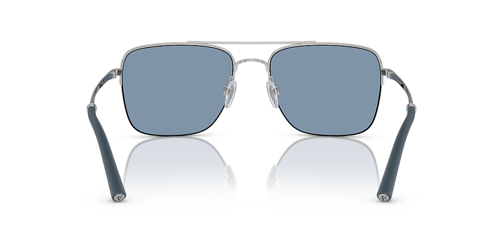 OV1343S R-2 Oliver Peoples Silver/Blue L