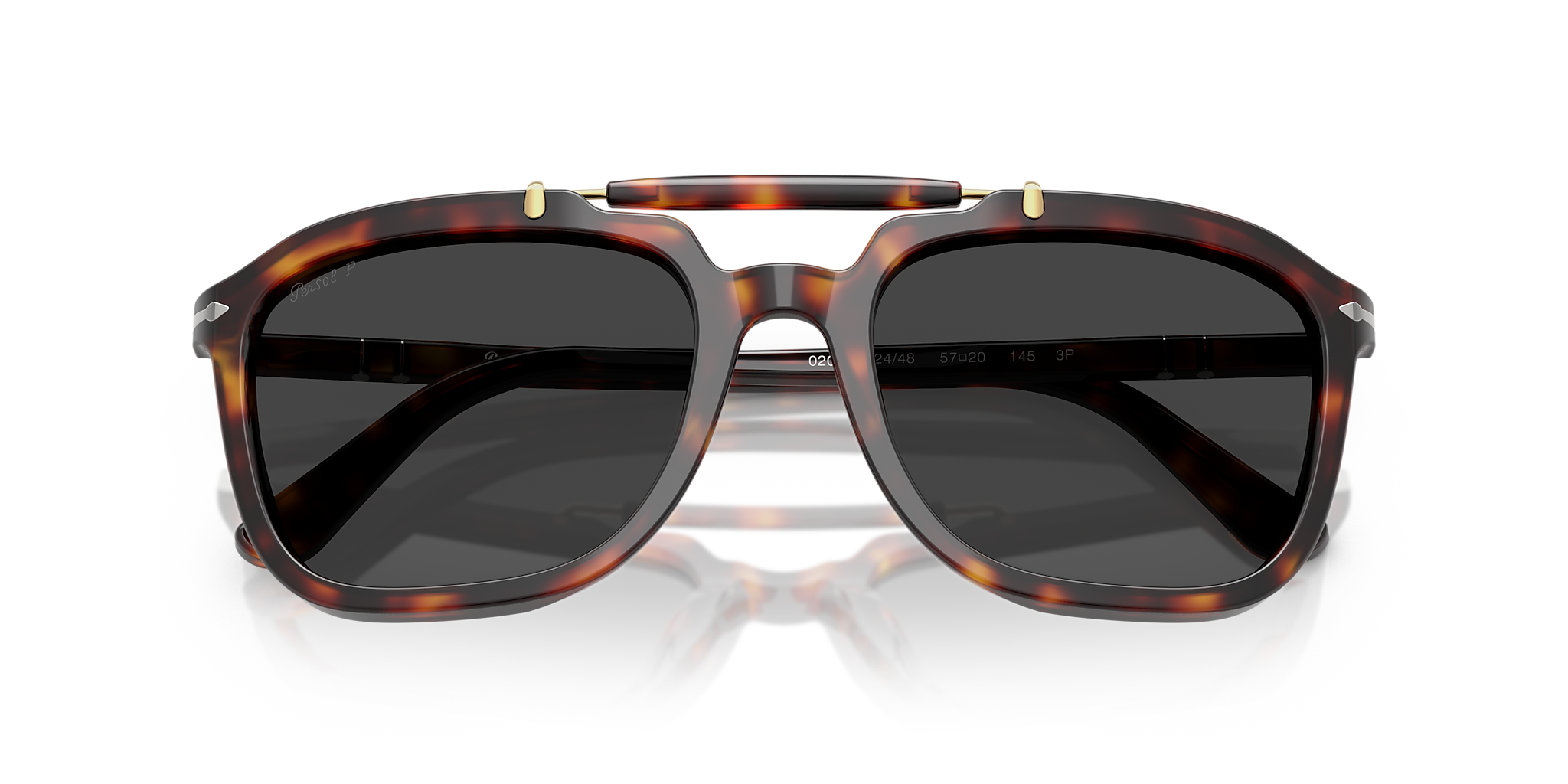 PO0203S-Senna Series Persol Tortoise/Polar Black L