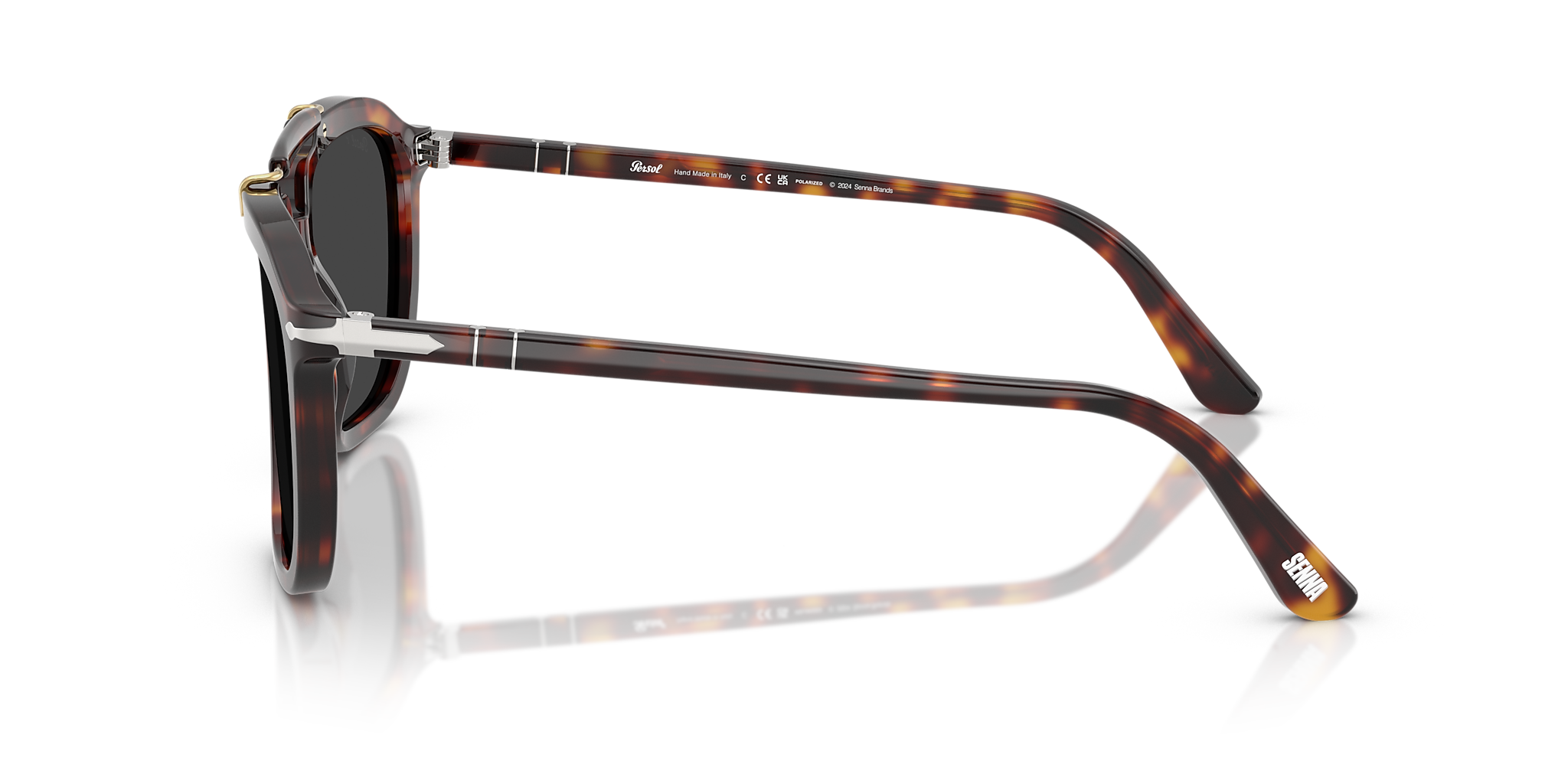 PO0203S-Senna Series Persol Tortoise/Polar Black L