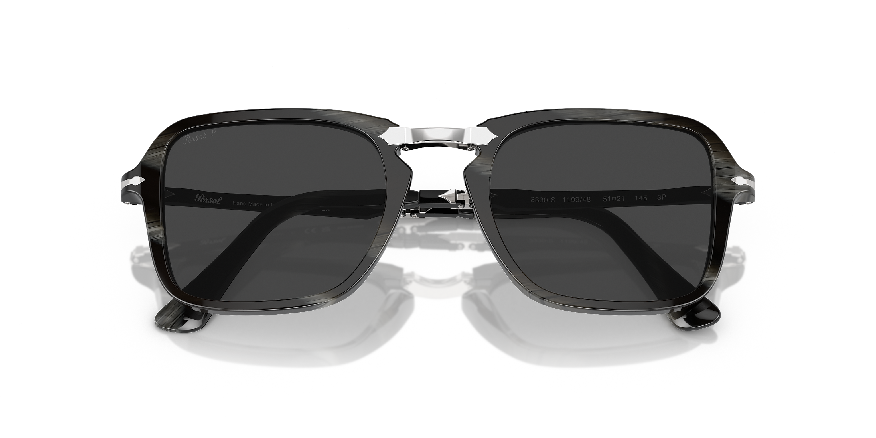 PO3330S Black/Polar Black/Polarized XXL