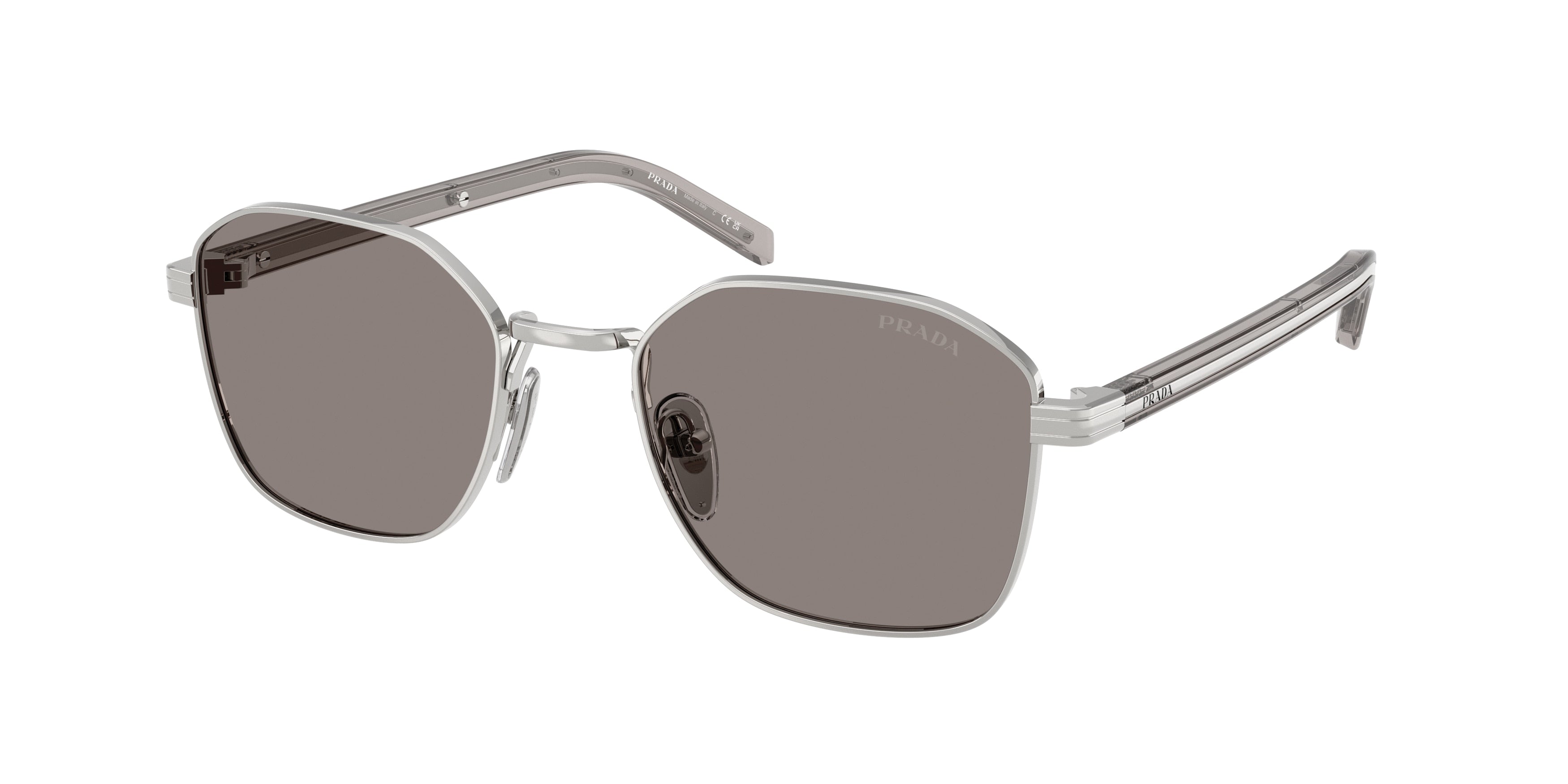 PR C50S Prada Silver/Dark Grey – SunglassHut UAE