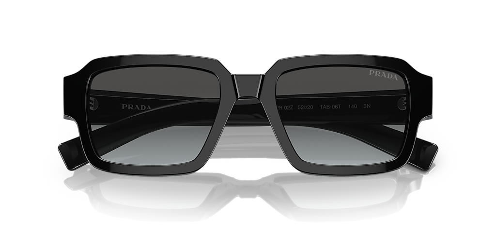 PR 02ZS Prada Black/Grey S