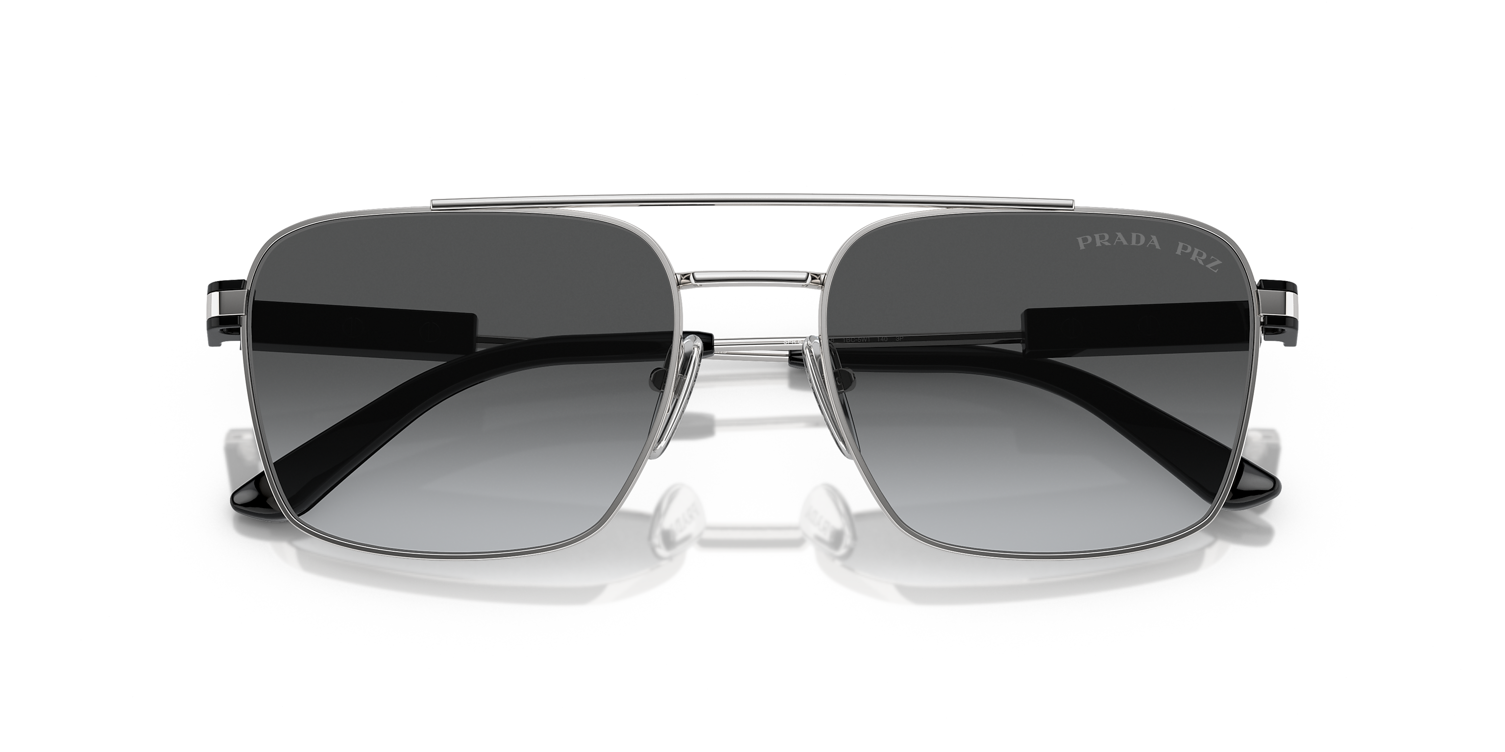 PR 67ZS Silver/Polar Grey Gradient/Polarized L