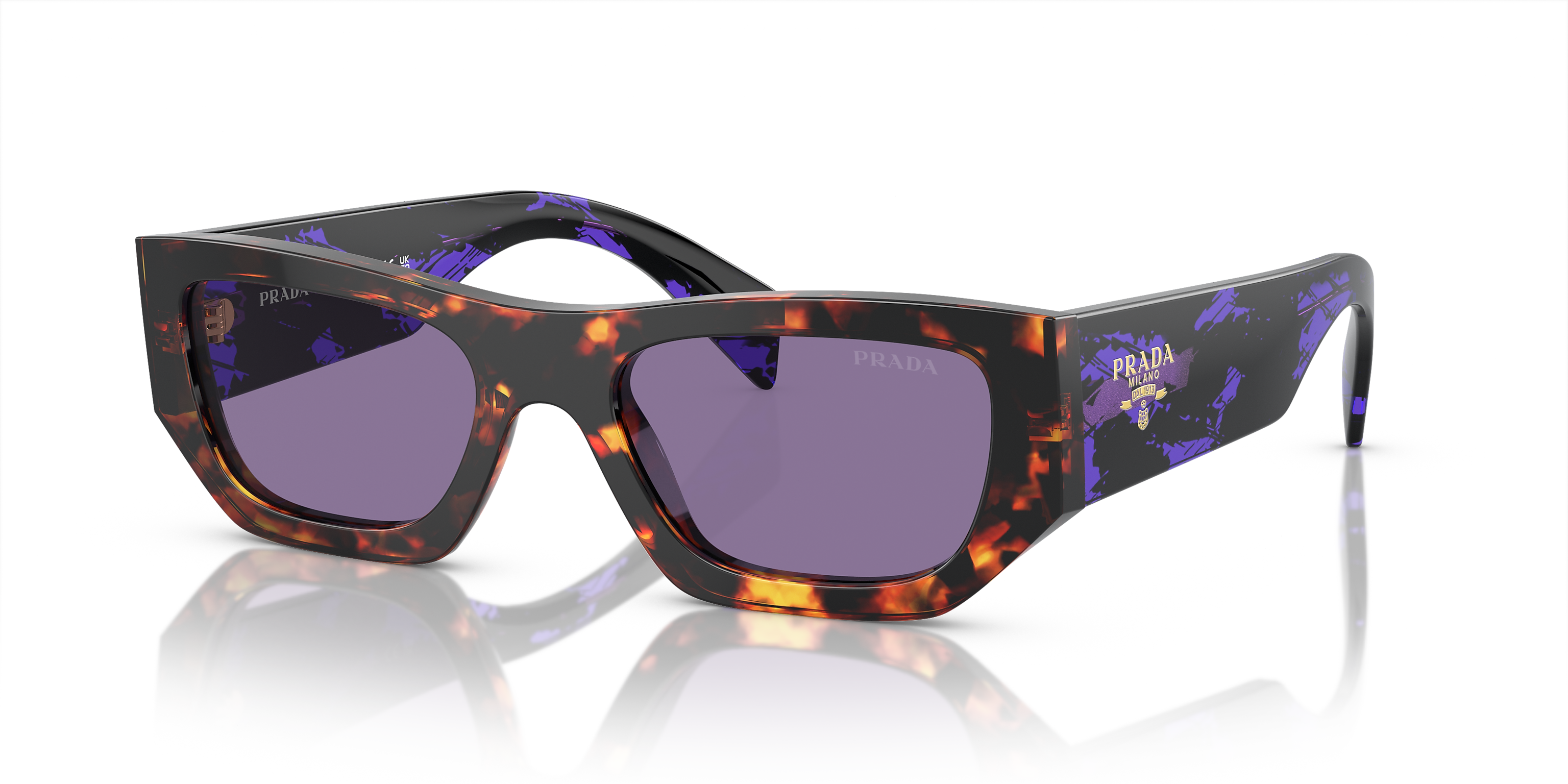 PR A01S Violet/Violet Mirror Internal Silver M