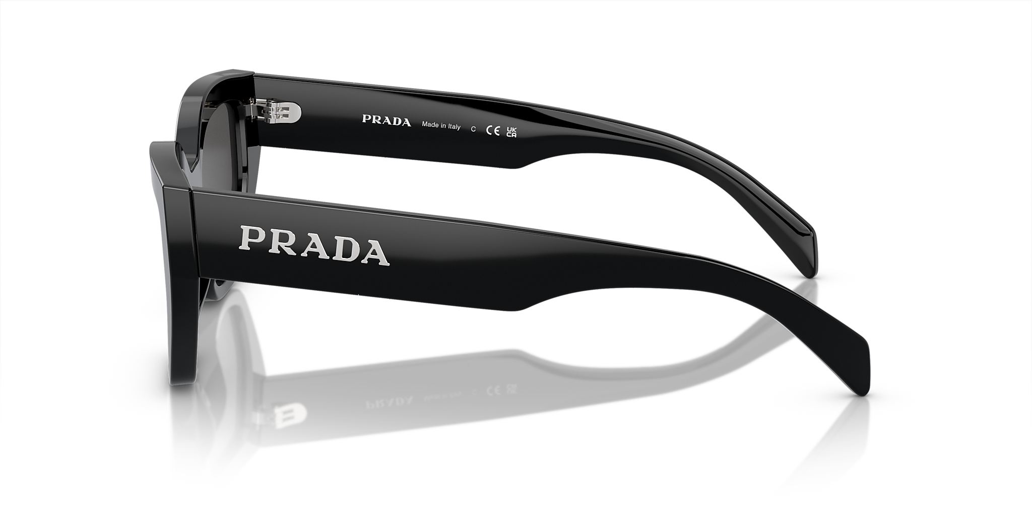 PR A09SF Prada Black/Dark Grey L