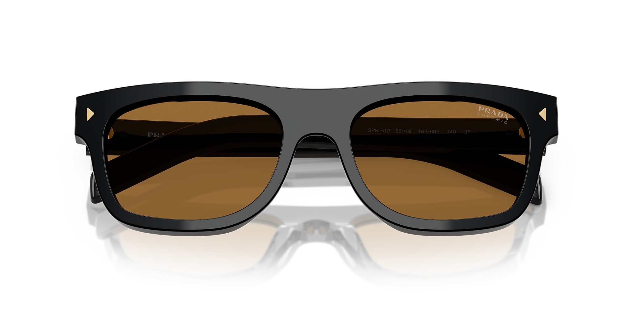 PR B12S Prada Black/Brown L