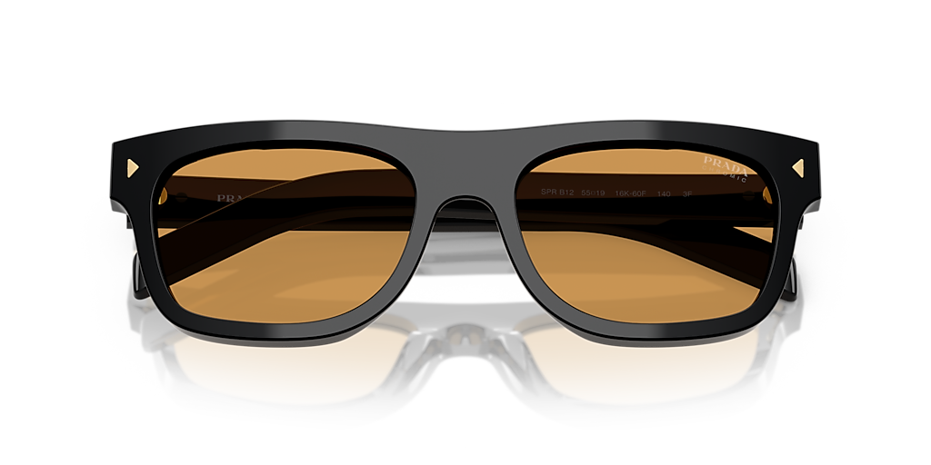 PR B12S Prada Black/Brown L