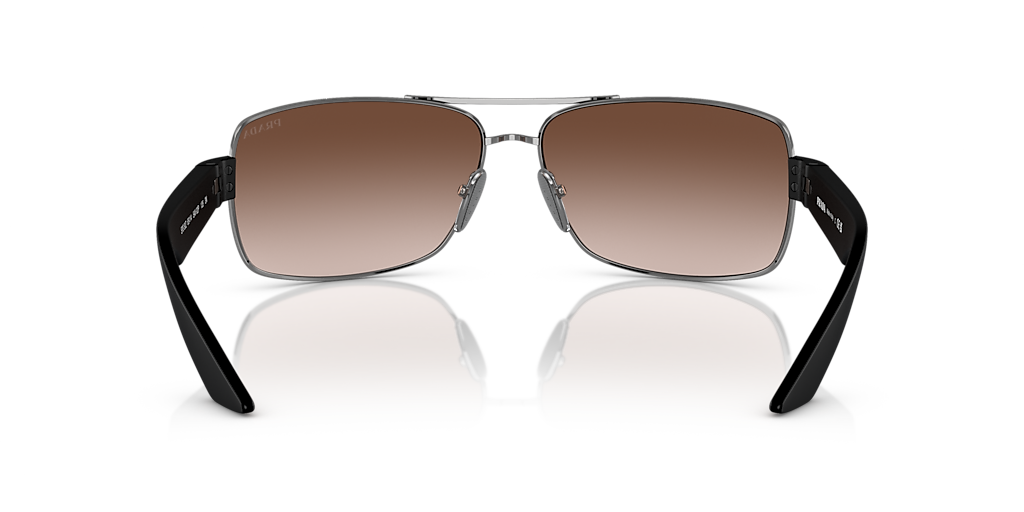 PS 50ZS Prada Linea Rossa Silver/Brown XXL