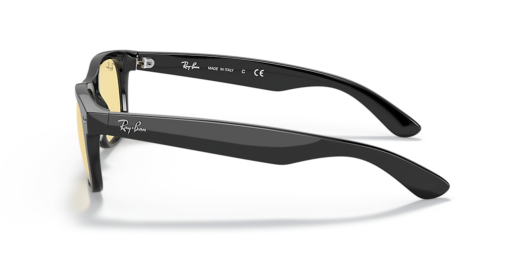 RB2132F New Wayfarer Classic Ray-Ban Black/Yellow M