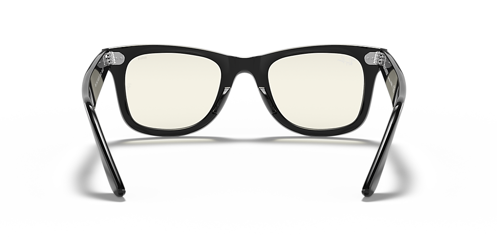 RB2140 Wayfarer Clear Evolve Ray-Ban Black/Grey L