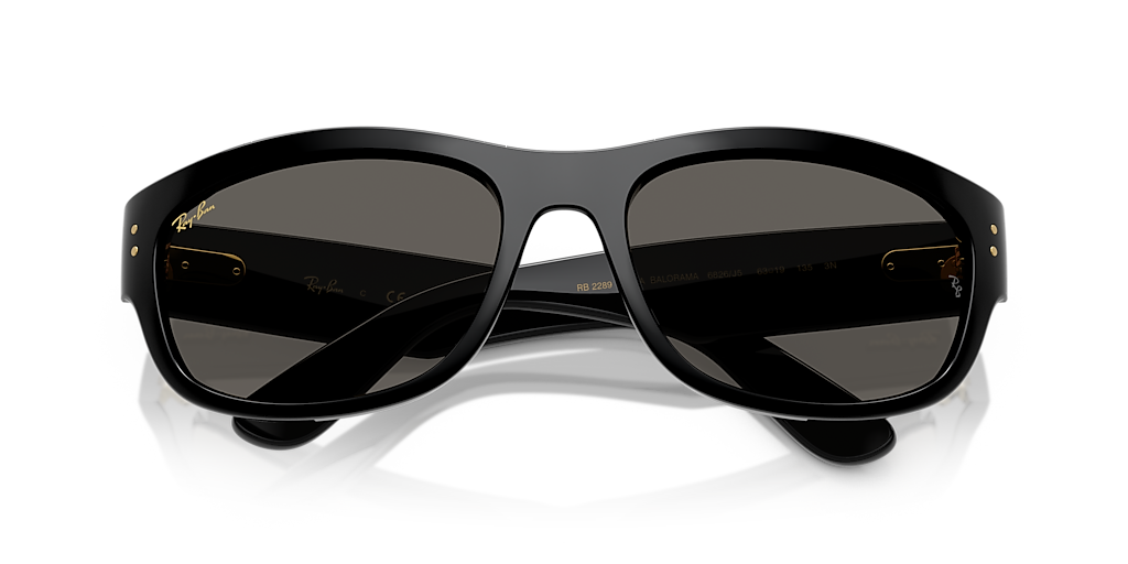 RB2289 Mega Balorama Blacked Out Collection Ray-Ban Black XL