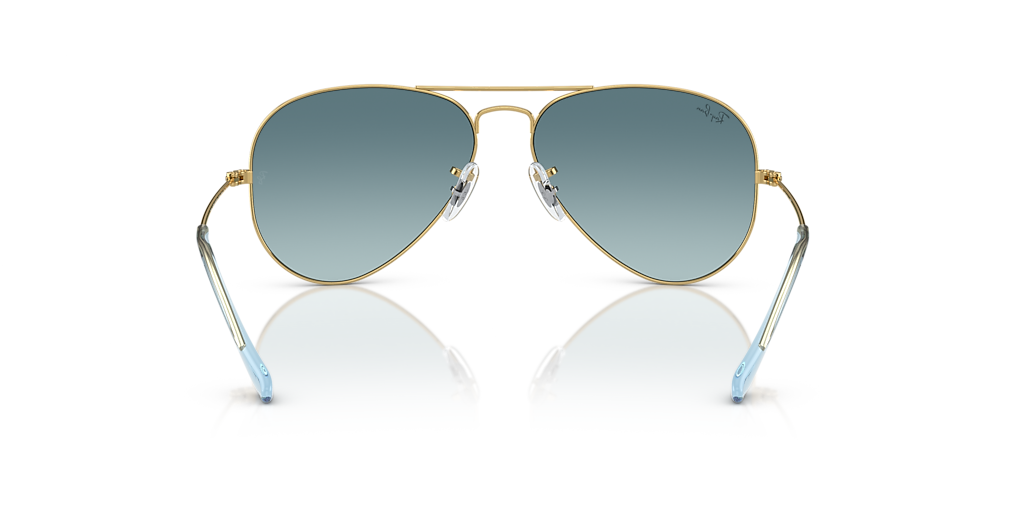 RB3025 Aviator Gradient Ray-Ban Gold/Blue XL